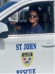 St. John Rescue member Valerie Hewitt. (Submitted photo)