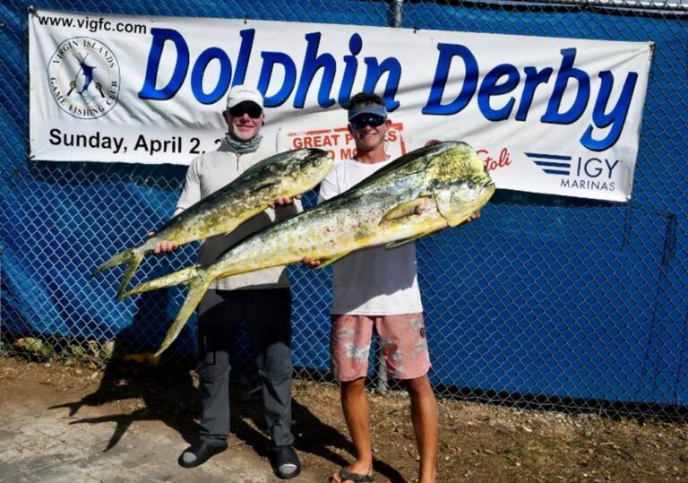 37 lb Dolphin Fish Earns Nathan Gatcliffe Top Prize at Annual Dolphin Derby