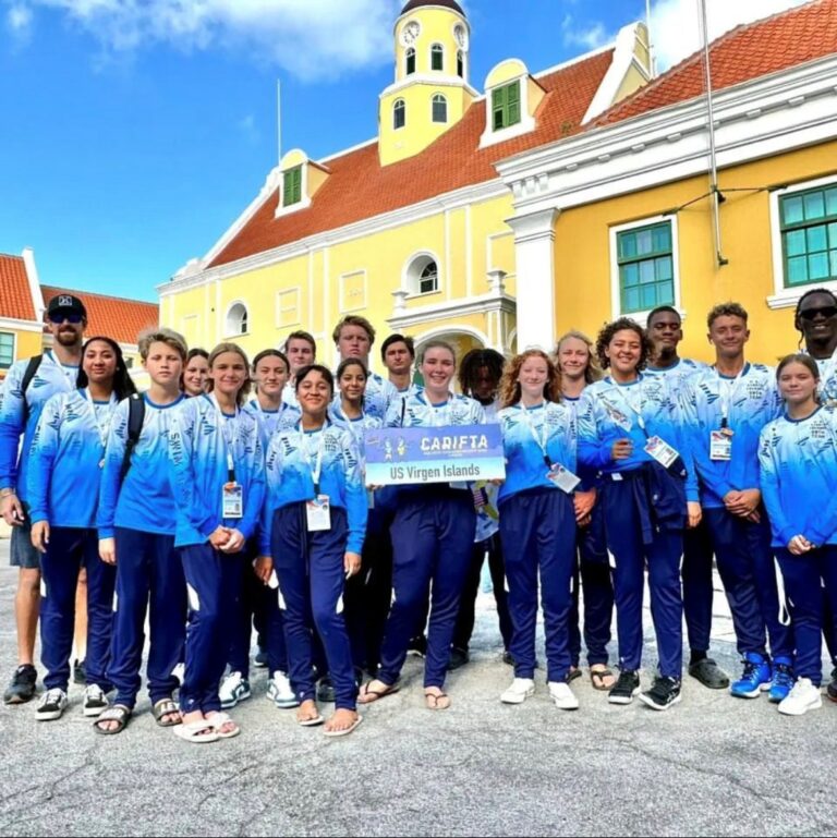 USVI National Swim Team Competes Well at CARIFTA Aquatic Championships in Curaçao