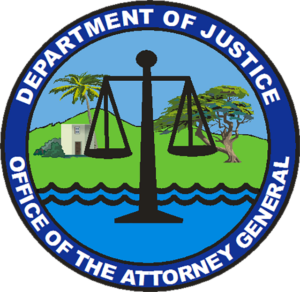 USVI Justice Department logo