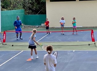 VI Tennis Association Homeschool Begins USTA’s ‘Tennis In School’ Program