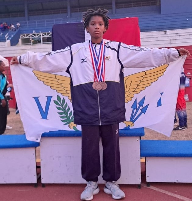 Charlise Morris Wins Bronze at NACAC U13/U15 in Dominican Republic
