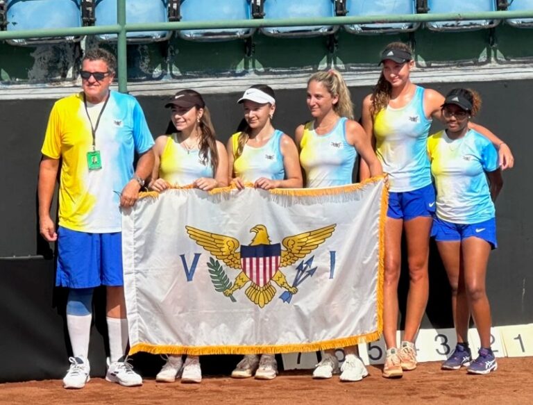 VI Girls Tennis Team Hits the Courts at Billy Jean King Cup in Panama City, Panama