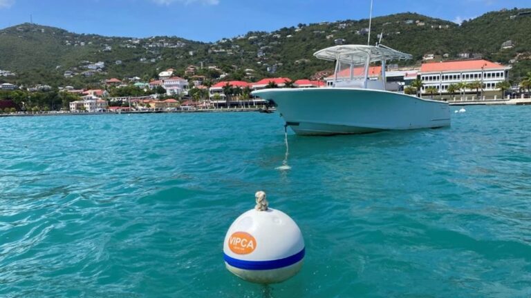 New Public Moorings Now Available for Use in USVI Waters Due to VIPCA/USVI Government Partnership