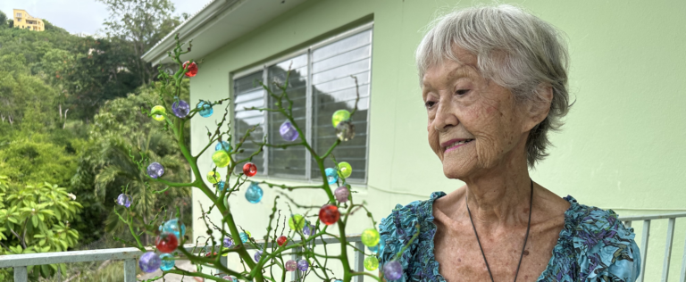 Friday Exhibit Charts 70-Years of Life for Monique Purguy