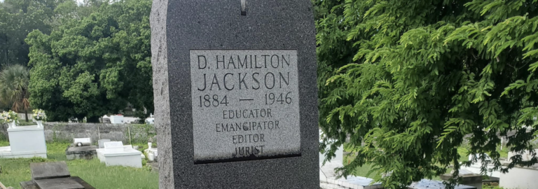Youth Volunteers Clean David Hamilton Jackson’s Gravesite Ahead of Liberty Day Wednesday