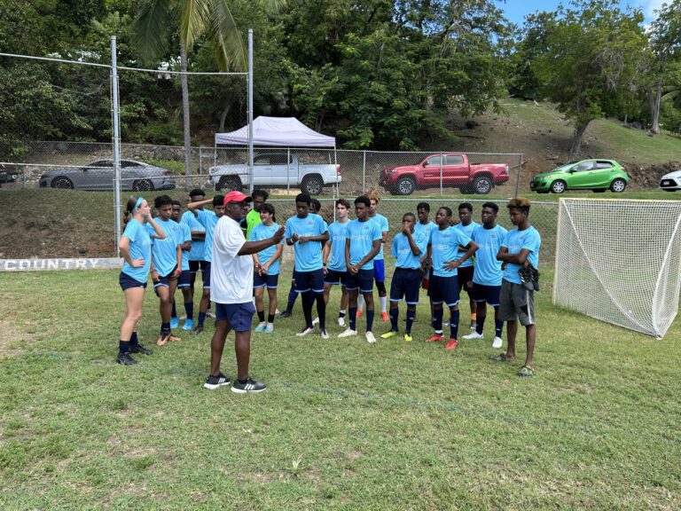 Photo Focus: British Virgin Islands Split Games Against Massey Soccer Academy