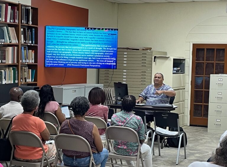 Genealogist Timothy Hodge Leads Engaging Workshop for Anguilla-Virgin Islands Family History