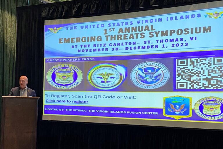 V.I. Fusion Center Successfully Hosts First Emerging Threats Symposium