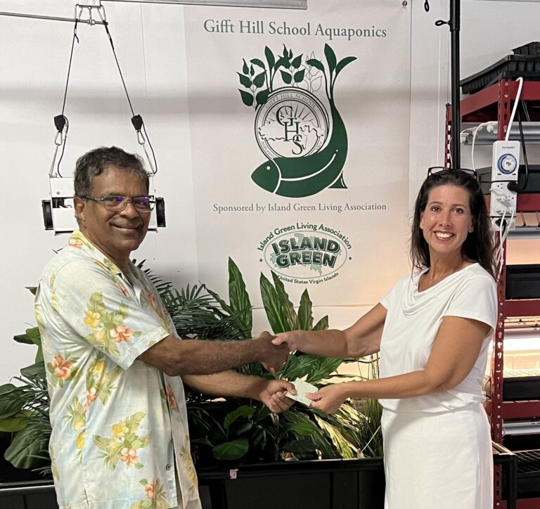$25,000 Donation Ensures Continuity and Success for Gifft Hill School Aquaponics Program
