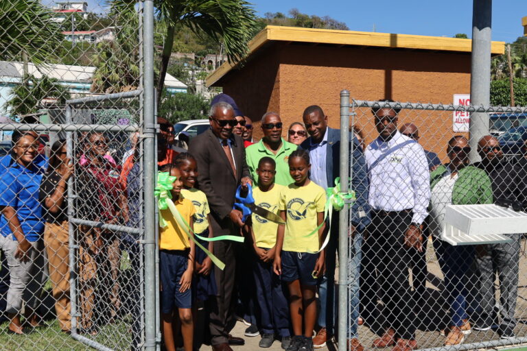 DSPR Celebrates Re-Opening of Two Recreational Facilities on St. John