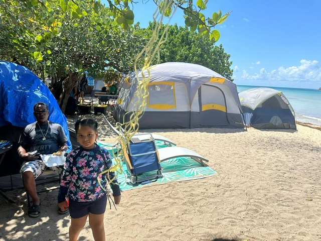 Photo Focus: Campers Hit the Beach on St. Croix to Keep Tradition Going