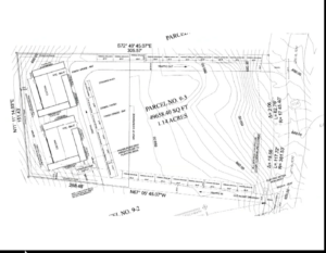 A site map with two units. (Image from Senate Committee of the Whole session Wednesday)