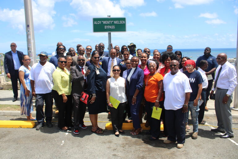 Photo Focus: Christiansted Bypass Named in Aloy “Wenty’ Nielsen’s Honor