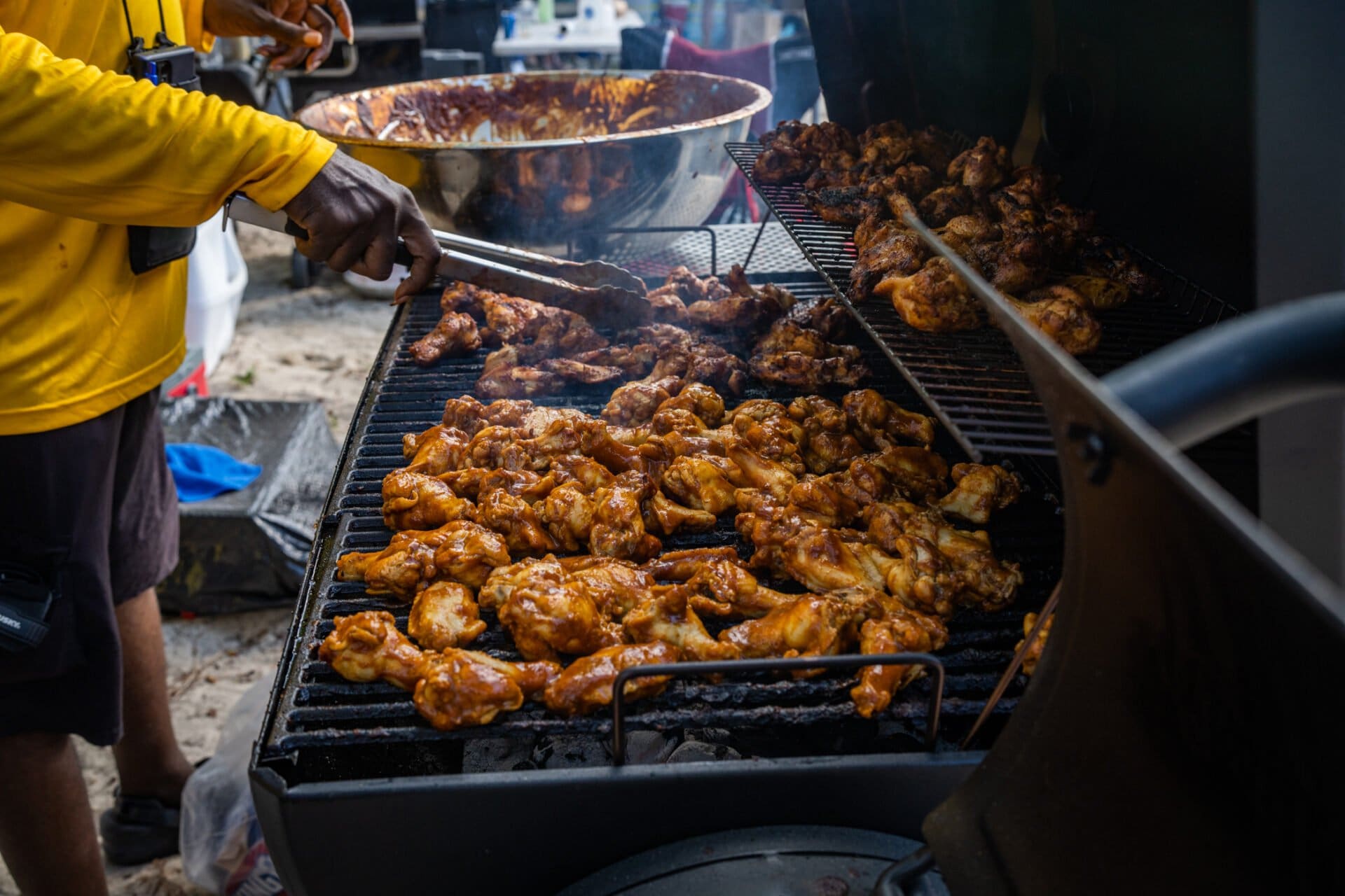 The annual King of the Wing Festival will be held on June 8 at Magens Bay Beach on St. Thomas. (Photo courtesy King of the Wing Festival)