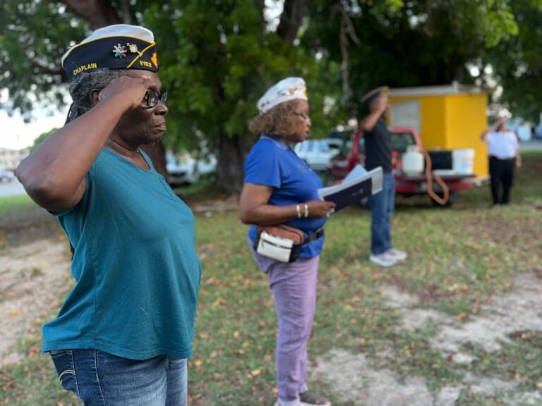 Members of the American Legion Celebrate Flag Day 2024 