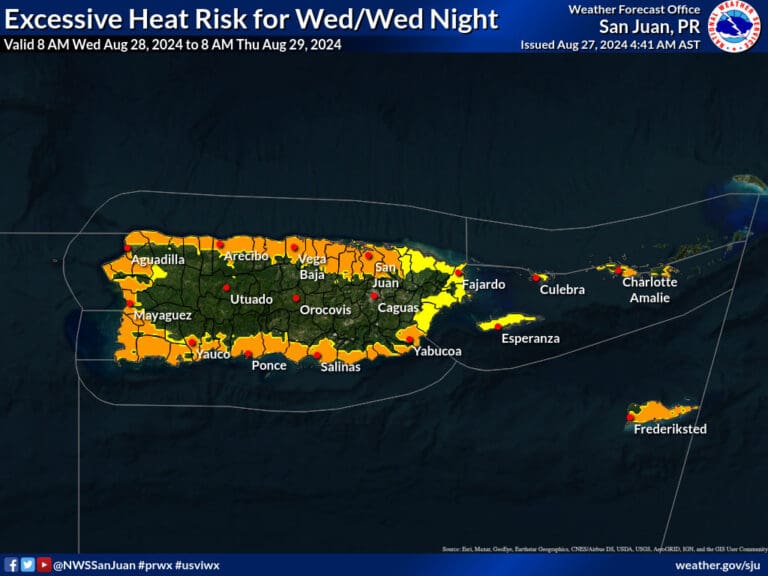Excessive Heat Continues Across USVI; Forecasters Continue to Expect Active Hurricane Season