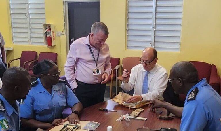 New Radios Payoff Immediately at BVI Prison