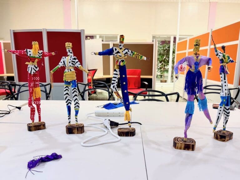 Mocko Jumbie Sculture Workshop for Middle and High School Teachers