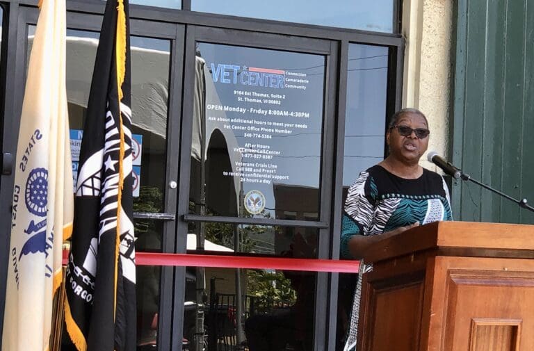 “Safe, Supported — Connected” a Veterans Center is Dedicated at St. Thomas Ceremony