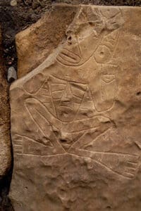 Taino petroglyphs found on St. Croix. (Photo by John Farchette)