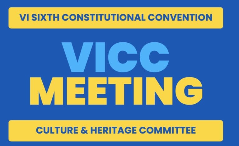 Constitutional Convention’s Culture and Heritage Committee Meeting Tuesday