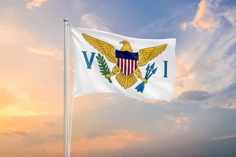 The flag of the U.S. Virgin Islands. (Shutterstock photo)