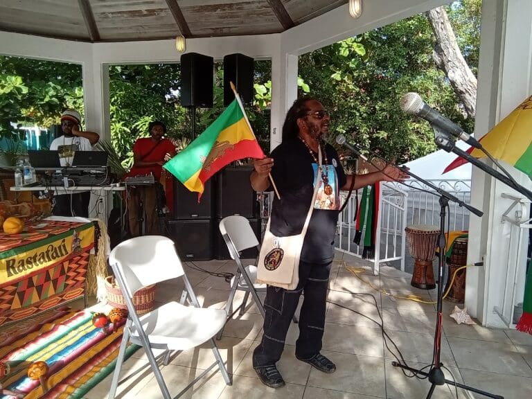 St. John Community, Visitors, Join Rastafarian Celebration