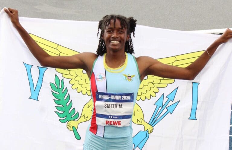 Michelle Smith’s Silver Medal Makes USVI History