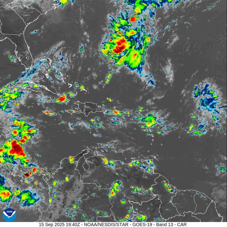 NHC Monitoring Invest 92L in Atlantic; Separate Systems to Bring Rain, Flood Risk to USVI, Puerto Rico