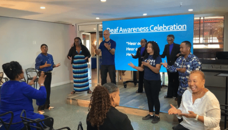 Community Gathers for Celebratory Deaf Awareness Event at UVI