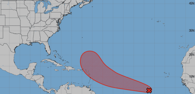 NHC Monitoring Invest 95L in Atlantic: High Chance of Development in Next Seven Days