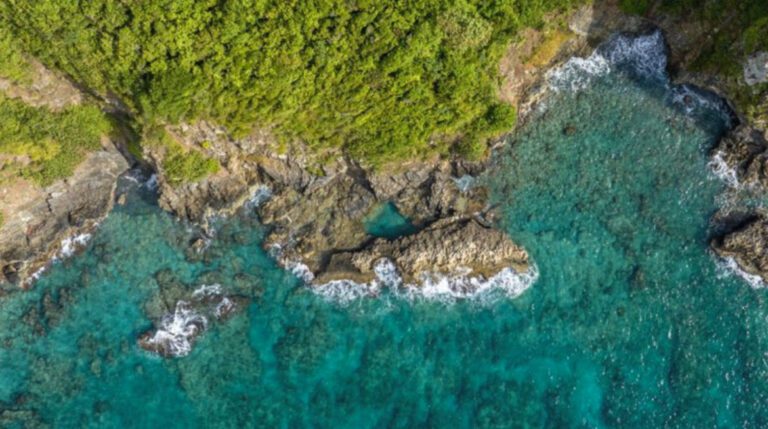 Maroon Sanctuary Park protects the region’s pristine shoreline and fragile coastal ecosystems. (DPNR photo)