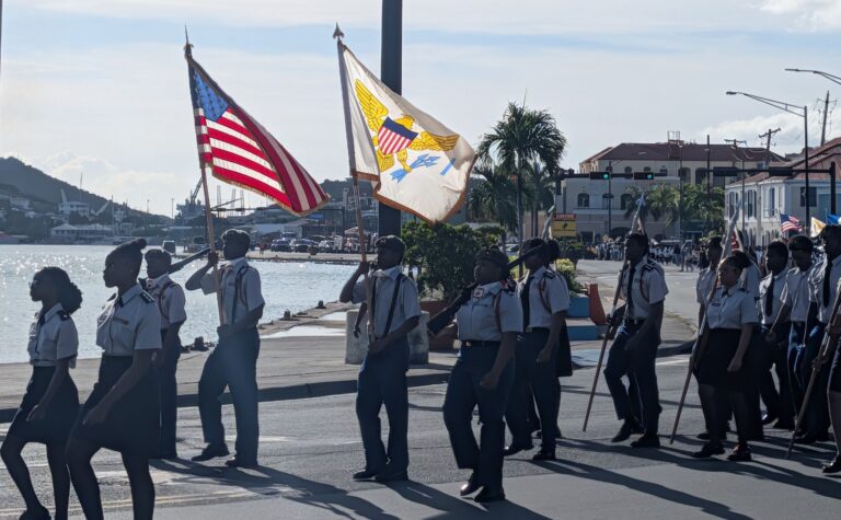 Community Honors Service Members at St. Thomas Veterans Day Parade and Ceremony