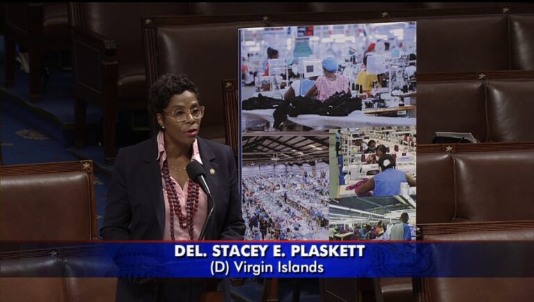 Plaskett Applauds Haiti Aid Extension