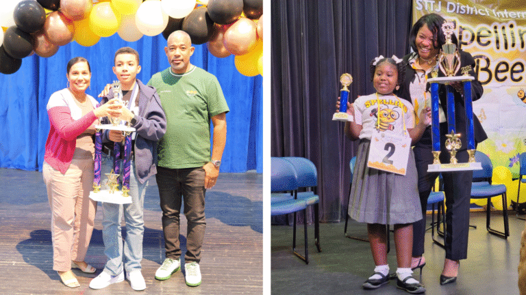 Rayan Felix and Melaya Petersen Earn District Spelling Bee Victories, Head to Territorial