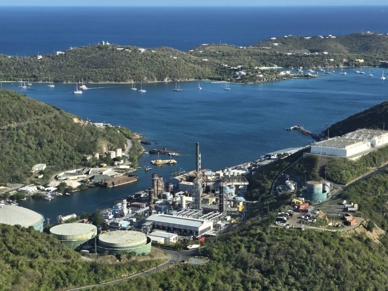The Randolph Harley Power Plant on St. Thomas. (Source photo by Kit MacAvoy)