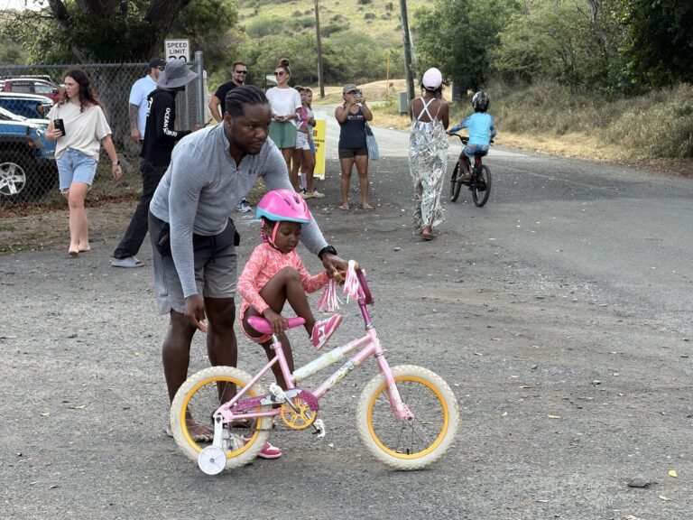Junior Athletes Try On Triathlon