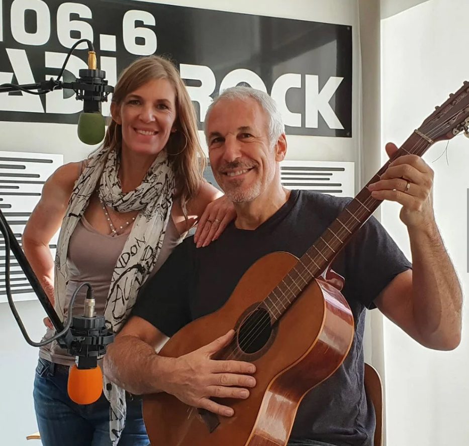 Jeff Pevar with his wife, singer/songwriter Inger Nova Jorgensen. (Submitted photo)