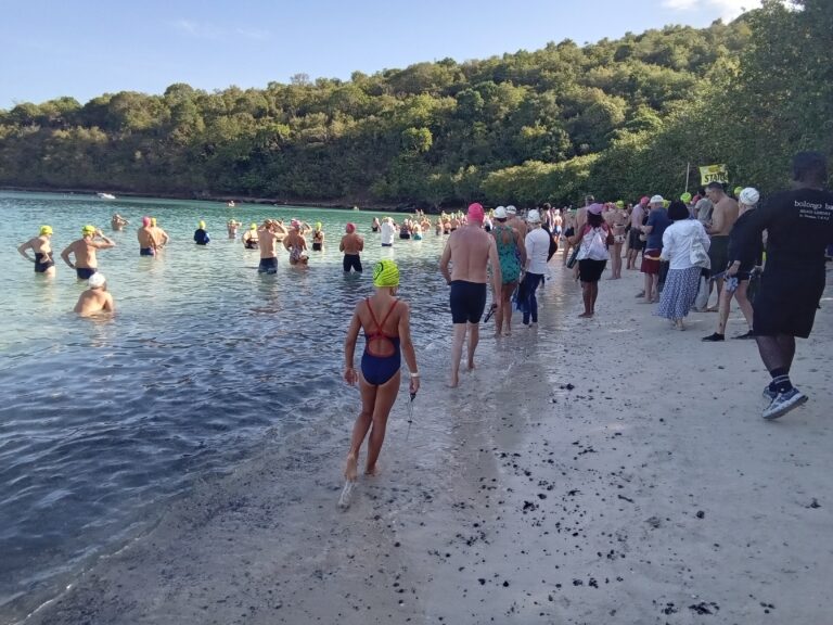 Maho Bay Welcomes 361 Swimmers to Joe Kessler’s Beach 2 Beach Race
