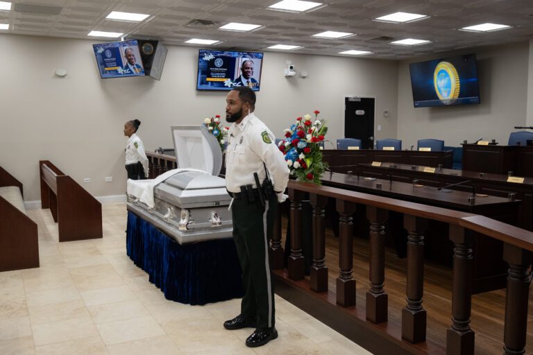 Former Sen. John Alphonso Bell Lies in State on St. Croix