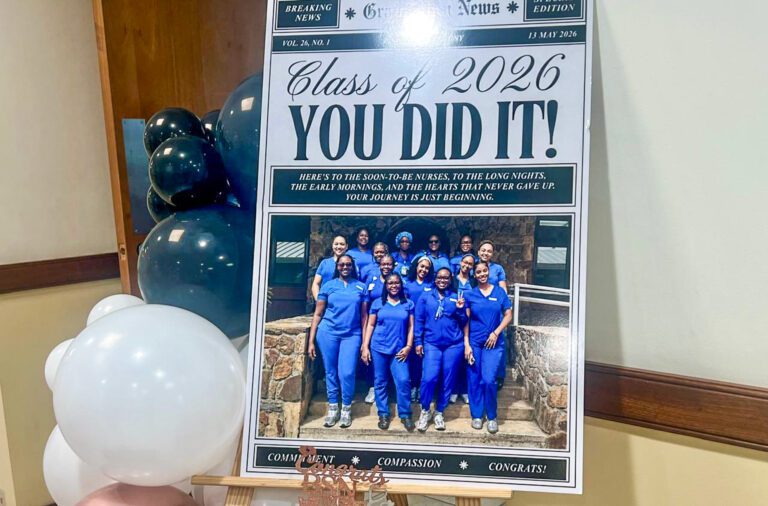 Fourteen Honored at UVI Nursing Ceremony
