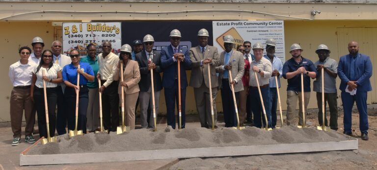 Government Breaks Ground on Estate Profit Community Center