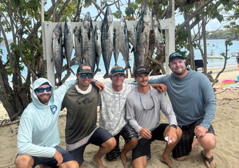 Eli James Reels Tournament Winning Kingfish at 35th Bastille Day Kingfish Tournament