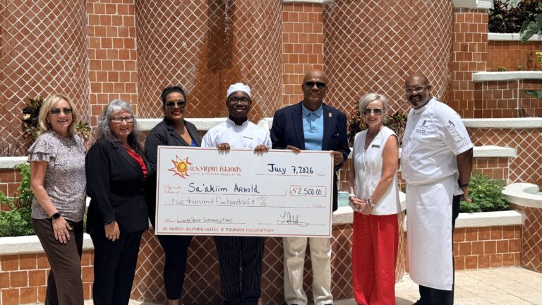 Sa’akiim Arnold Wins USVIHTA Lorette Resch Scholarship Awarded